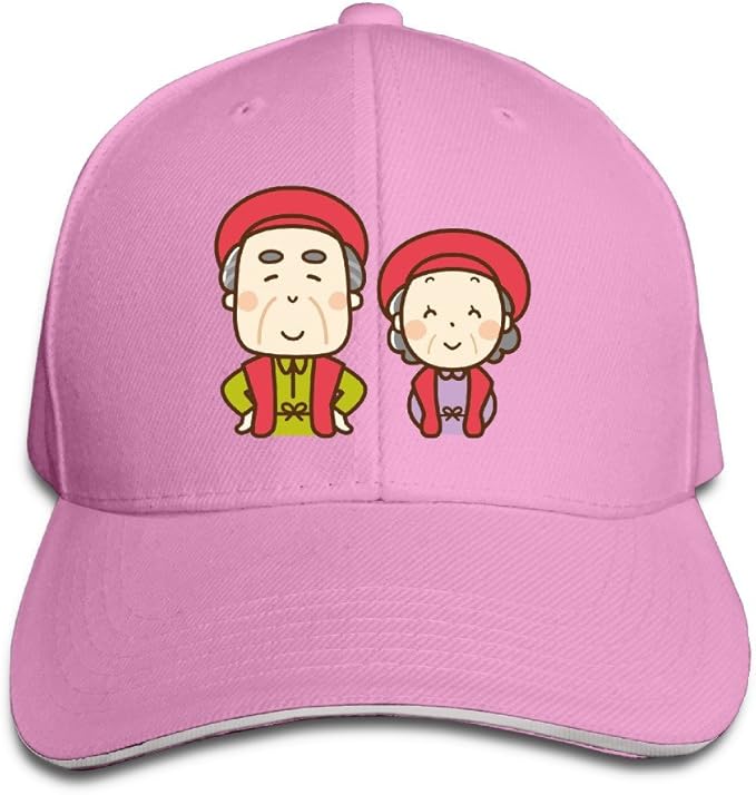 Amazon Fairyland 男女兼用 還暦 おばさん おじいさん ヒップホップ 平らつば ベースボールキャップ ピンク One Size キャップ 通販