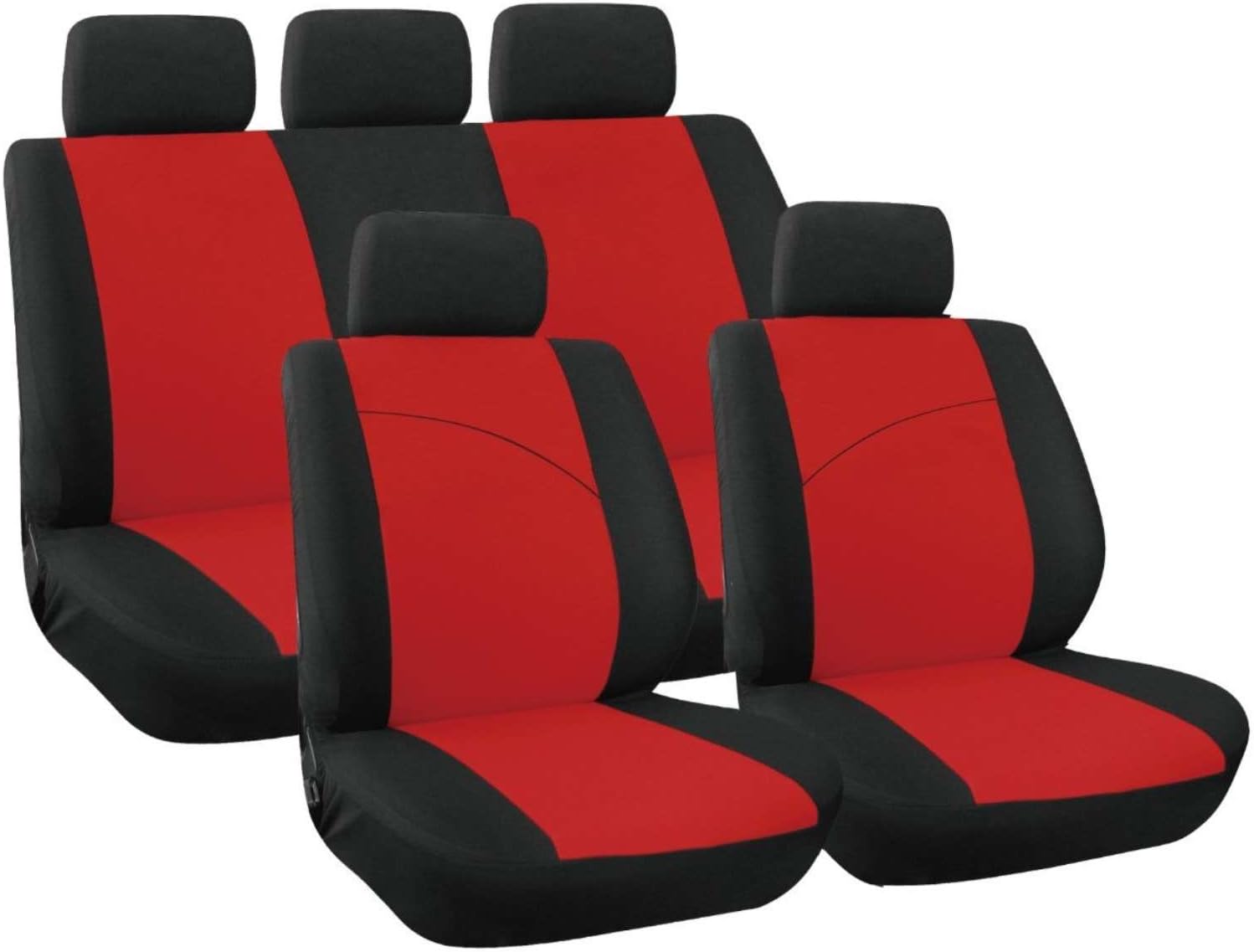 Xtremeauto® Sports Car Seat Covers (RED)