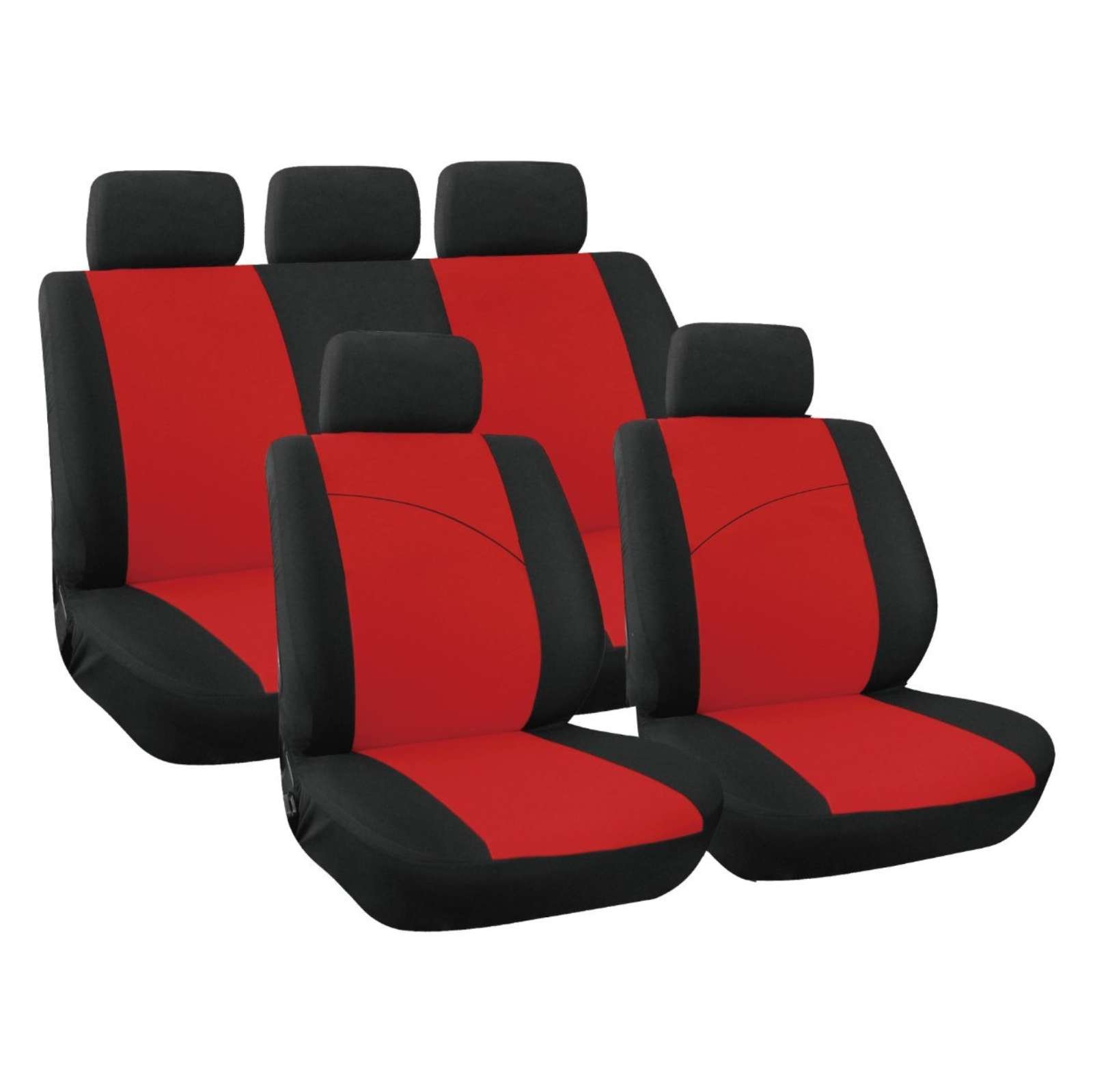 Xtremeauto® Sports Car Seat Covers (RED)