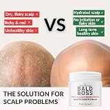 The Bald Brothers Bald Boss 60ml Two Pack - Vegan, Matte Non-Greasy Moisturiser view 2