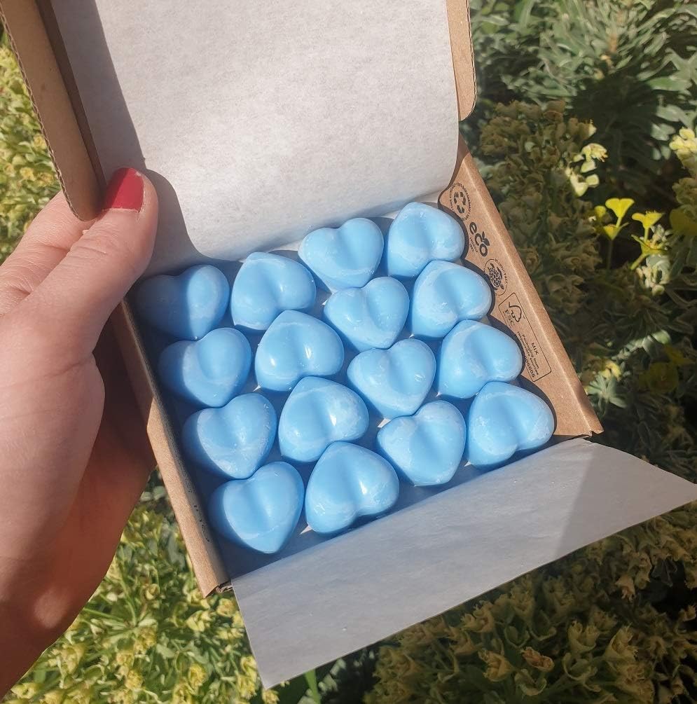 Fresh Linen Strong Scented Wax Melts 16 Pack - The Gift for Every Occasion - Made in the UK - Cotton Fresh Scent