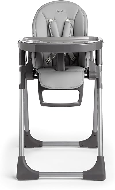 Silver Cross Buffet Highchair Baby Chair Portable Newborn to 3 Years Cool Grey