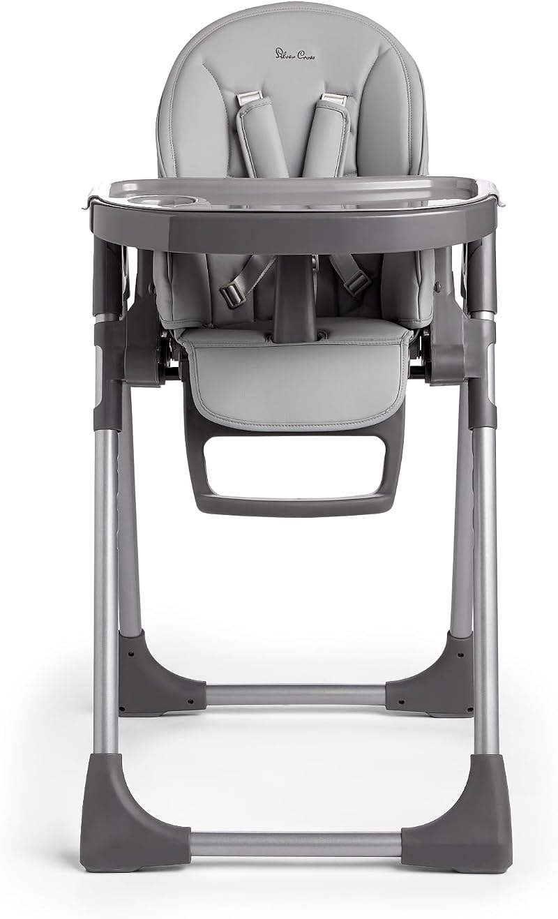 Silver Cross Buffet Highchair Baby Chair Portable Newborn to 3 Years Cool Grey