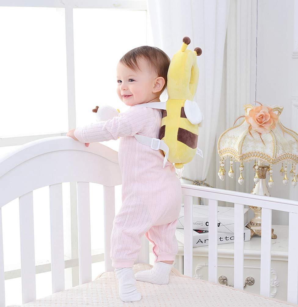 Casco Bambino Stitch - Regolabile 52-56 Cm, Per Bici E Scooter, Giallo-Azzurro