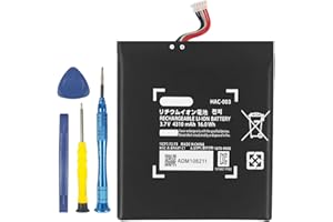 TAYUZH HAC-003 Battery, 4310mAh Li-ion Replacement Battery for Nintendo Switch 2017 Console Game Console Handhold HAC-001, HAC-A-BPHAT-C0 with Installation Tools Kit
