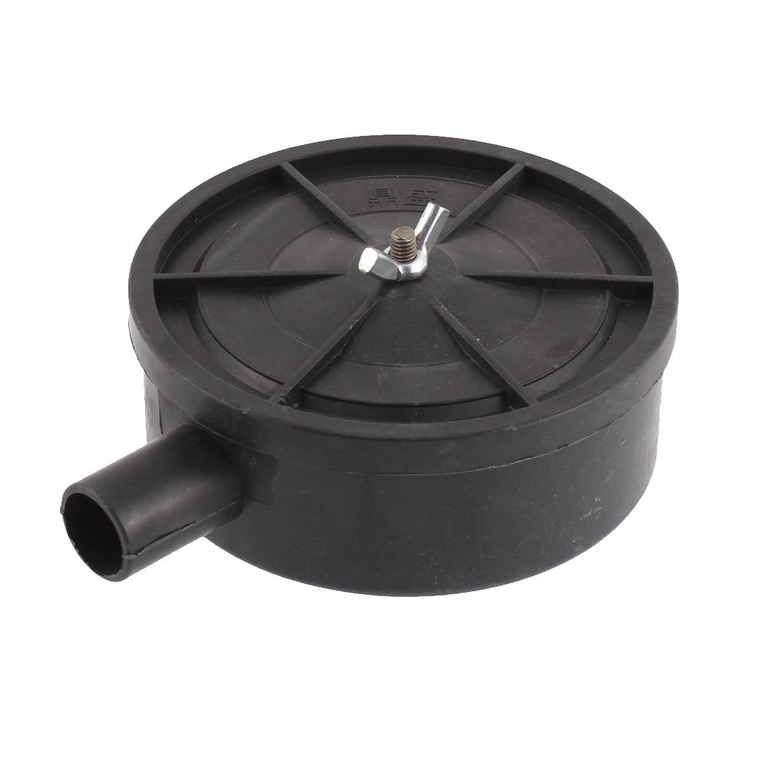 Sourcingmap Plastic Air Compressor Silencer Filter 20mm Dia Male Thread Black