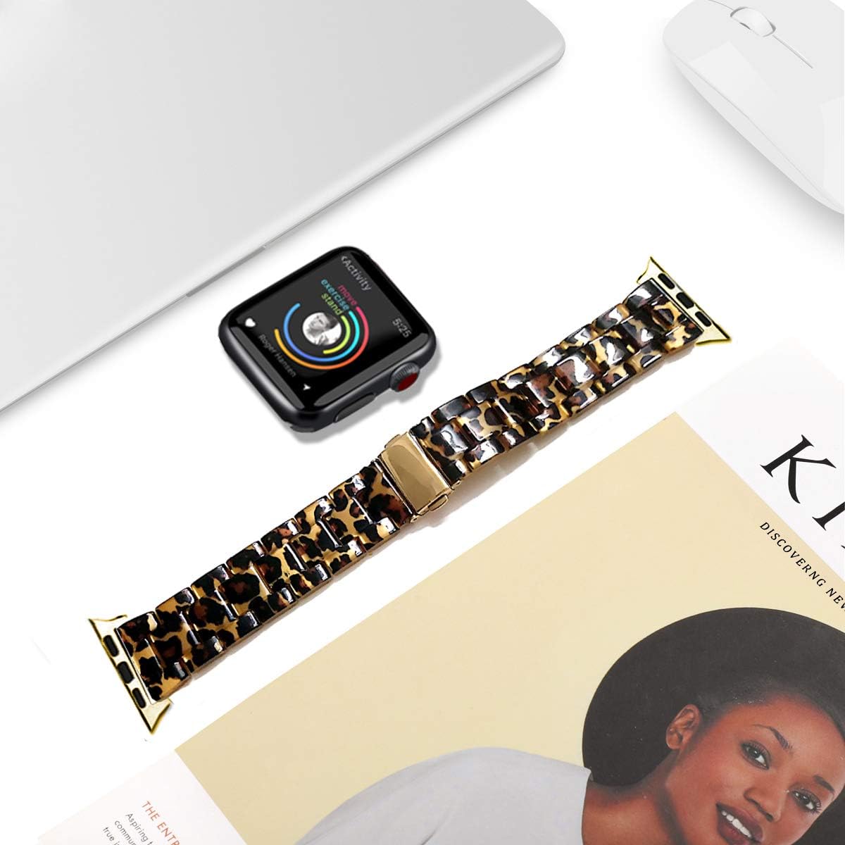 DEALELE Bands Compatible with Apple Watch 49mm 46mm 45mm 44mm 42mm - Image 5