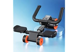 DODIDXYZ Ab Roller Wheel with Elbow Support and Timer, Automatic Rebound Abdominal Wheel for Effective Abdominal,Perfect Exercise Ab Wheel for Core Workout Home