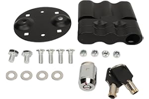 MEKOTRIN Gas Can Pack Mount Lock Fuel Container Locking with Keys Pack Mount for RotopaX LOX PM, Gasoline Pack Fuel Pack or S