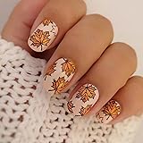 Press on Nails Short Square Full Cover Fake Nails