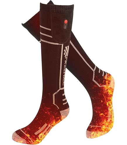 Amazon.com: Lenz 6.1 Toe Cap Compression Unisex Heated Socks with