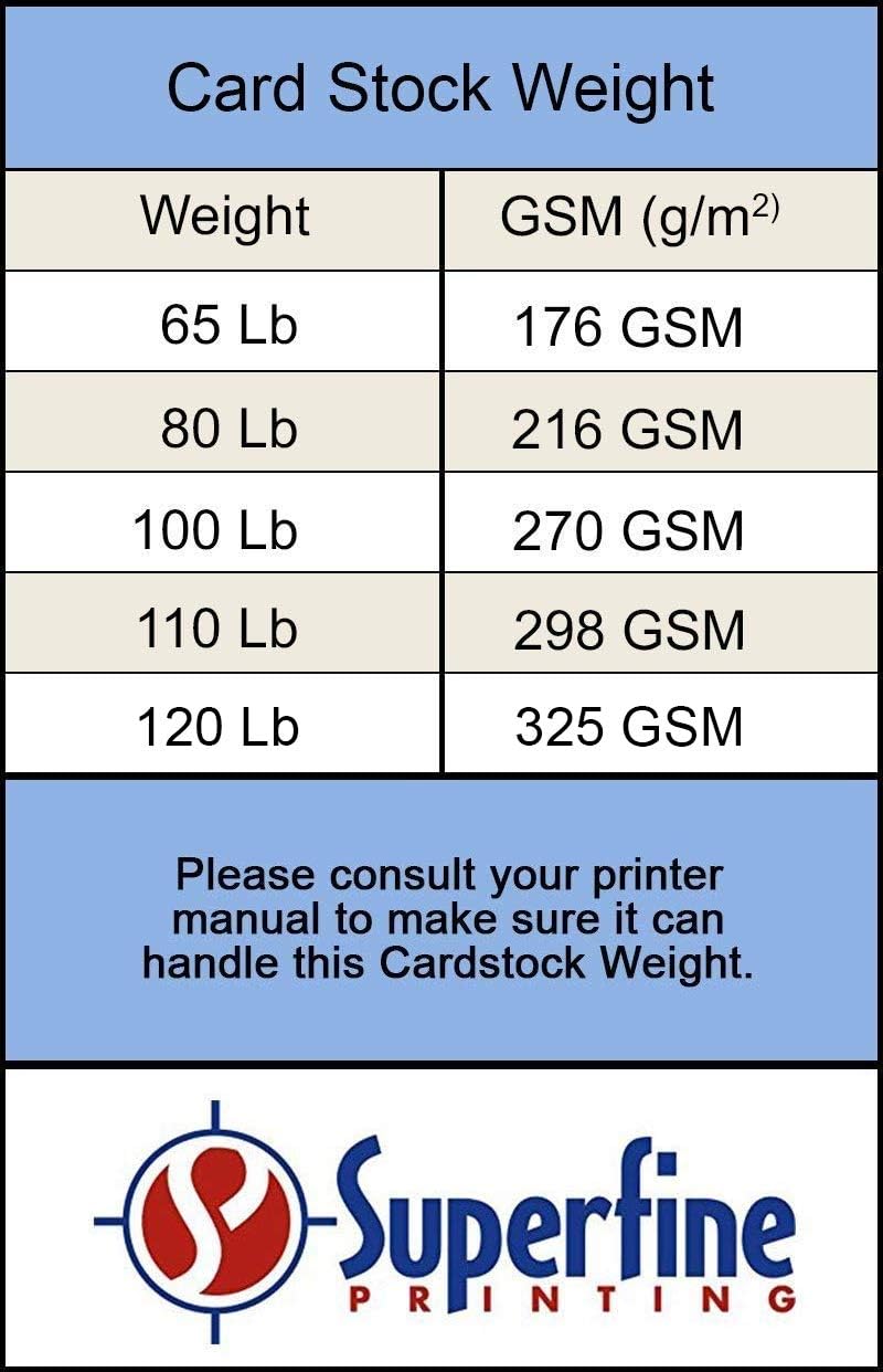 Programs Perfect for Documents 8 1/2 x 14 Legal Size Card Stock Paper