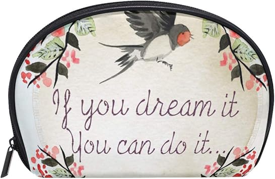 Coosun Trousse De Maquillage Avec Citation De Reve Pour Femme Amazon Fr Beaute Et Parfum Coosun Trousse De Maquillage Avec Citation De Reve Pour Femme Amazon Fr Beaute Et Parfum