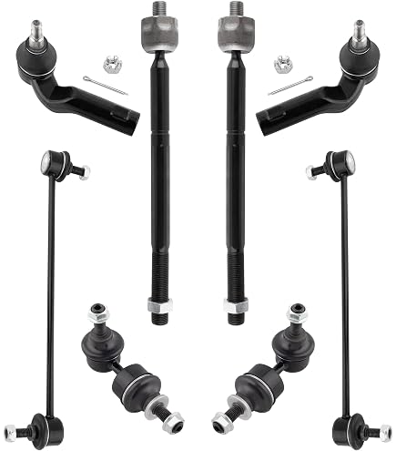 Amazon.com: BOXI 8pcs Front and Rear Sway Bars&Tie Rod for Mazda 3