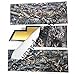 DownardWraps - Wrap Vinyl Sheets (2) - You-Cut your own Tree Camo Decal (Overlays) for Chevy Bowtie Grill Emblem (Badge) - 11