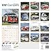 VW Camper Calendar- Calendars 2017 - 2018 Wall Calendars - Car Calendar - Automobile Calendar - VW Campers 16 Month Wall Calendar by Avonside