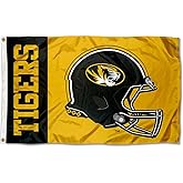 Missouri Tigers Football Helmet Flag