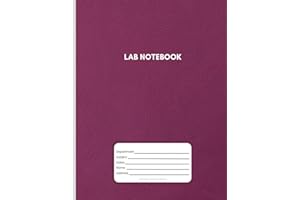 Lab Notebook: Laboratory Notebook bound with soft cover for graduate students and corporate researchers | IP compliant layout