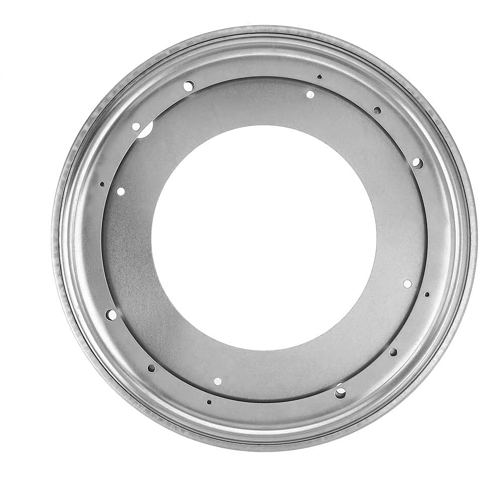 Lazy Susan 12-inch Galvanized Rotating Bearing Turntable 100kg/220lb Load Capacity