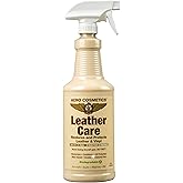 Leather Care Conditioner, UV Protectant, Aircraft Grade Leather Care, better than automotive products. Excellent for Furniture, car seats & RV 's, does not leave dirt attracting residue, 32oz