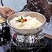 Stainless Steel Colander, 5 Quart Size ~ Microperforated Kitchen Strainer for Pasta, Rice, Orzo, Fruits, Vegetables & More ~ With Riveted Handles & 11.22 Diameter Bowl by SimplyHomeOnline