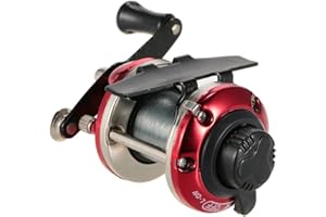 Right Hand Ice Fishing Reel Lightweight Compact Drum with Metal Construction for Saltwater Freshwater