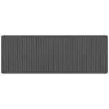 BDK Heavy-Duty Truck Bed Mat 4x8 Feet - Extra Thick Rubber Cargo Liner, All-Weather Protection, Trim To Fit Design