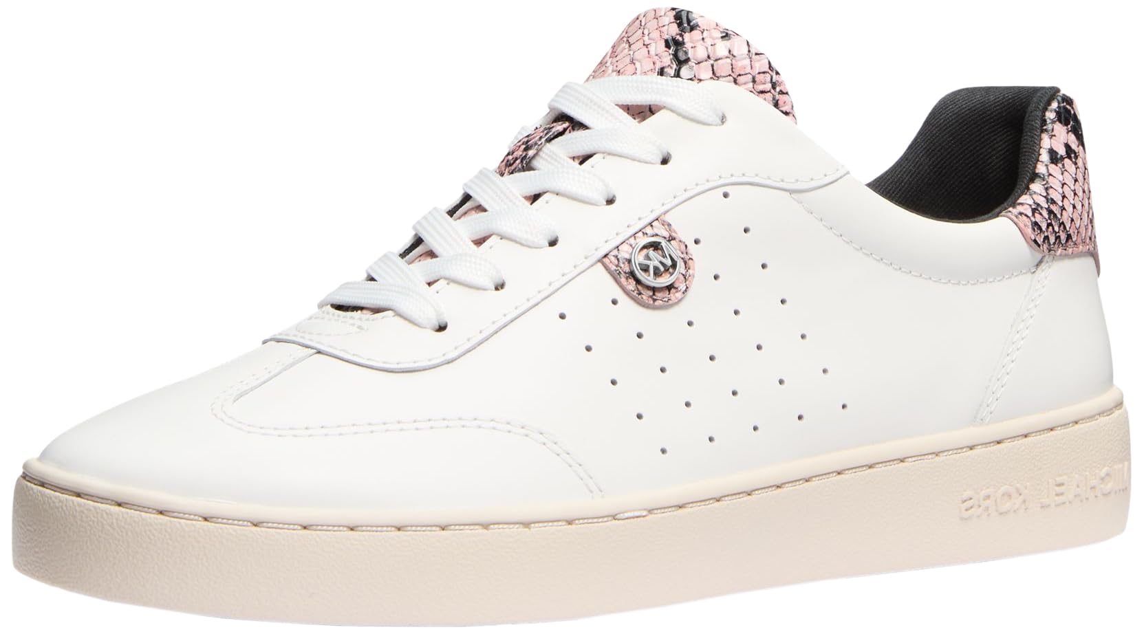 Michael Kors Women’s Scotty Lace Up Sneaker, PL GLD Multi, 91