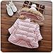 Kidscool Baby & Little Girls Soft Hooded Down Coat Keep Warm Outerwear