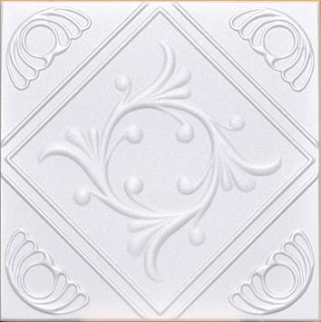Buy 50pc Of Anet White 20x20 Foam Ceiling Tiles Covers About