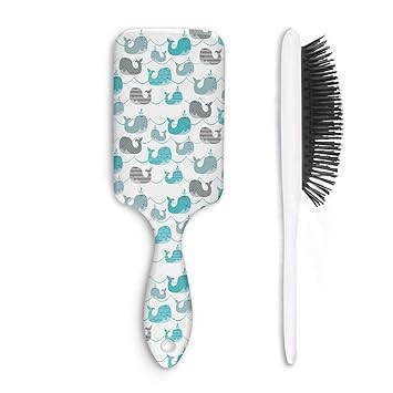 Amazon Com Cute Hair Brush Cute Baby Whales Anti Static Unisex
