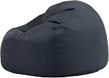 Bean Bag Bazaar Kingston Gaming Beanbag Charcoal Grey Large Indoor Outdoor view 6