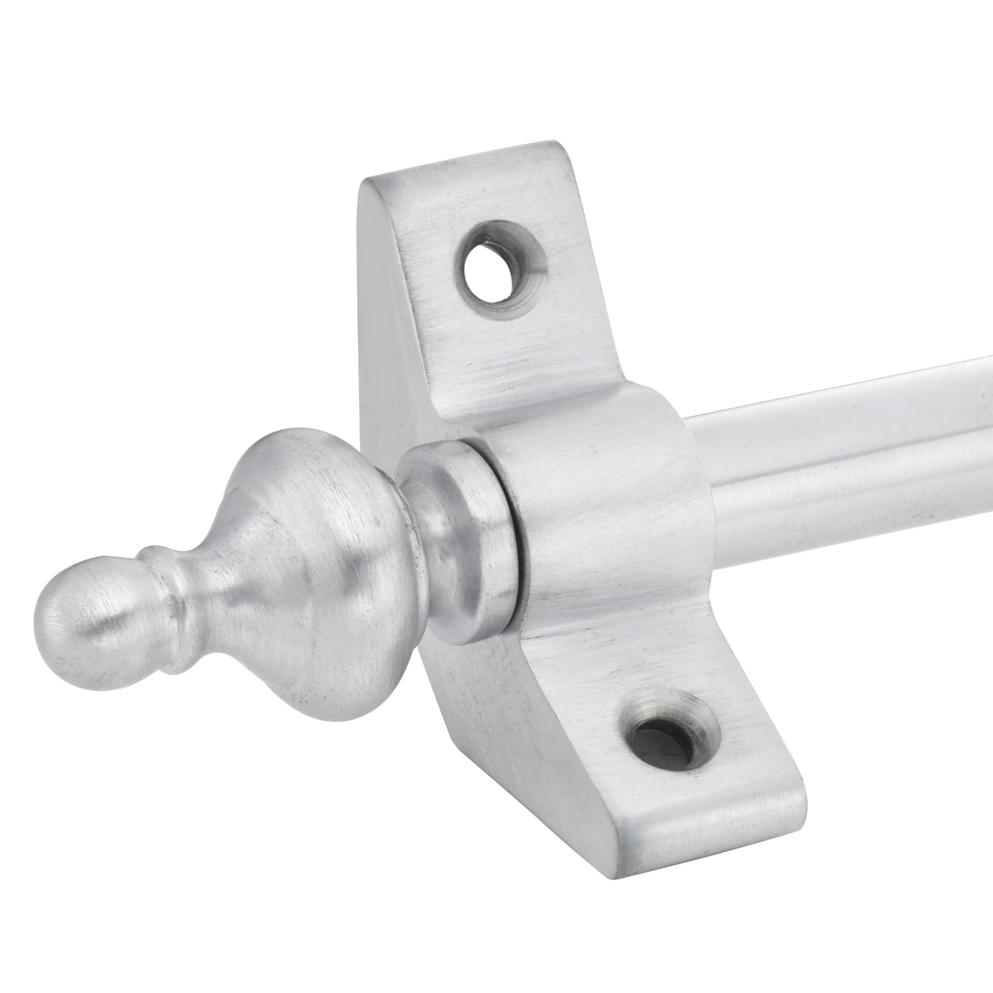 Set of 13, Stair Carpet Rods, Urn Finial, Satin Chrome, Suitable for Carpet Runners Up to 70 Centimetre Wide Or Narrow (Satin Chrome)