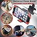 HiiGuy Universal Phone Bike Mount, Fits iPhone 11, Black