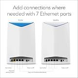 NETGEAR Orbi Pro SRK60 RBK853 Mesh WiFi System AC3000 4000 sq ft 25 Devices view 6