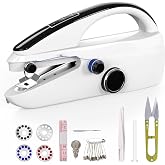 Handheld Sewing Machine, Mini sewing machine, Easy to Use and Fast Stitch Suitable for Clothes, DIY Home Travel Electric Portable Sewing Machine.