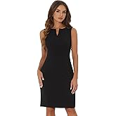 Allegra K Women's Work Sheath Dress Sleeveless Business Office Pencil Dresss