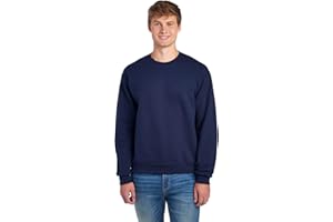 Jerzees Men's Navy Adult Crew Sweatshirt