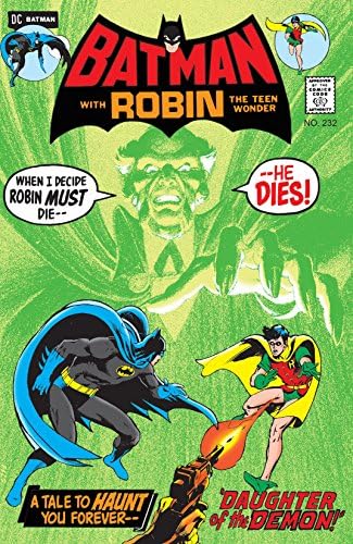 Amazon.com: Batman (1940-2011) #232: Facsimile Edition (2019