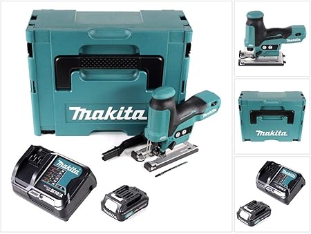 Makita Jv 102 Dsa1j 10 8 V Scie Sauteuse Pendulaire Sans Fil En Coffret Makpac 1x Batterie Bl 1020 2 0 Ah Chargeur Amazon Fr Bricolage