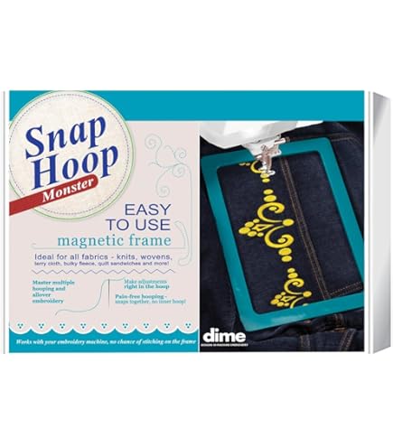 Amazon.com: Snap Hoop Monster for use with Janome® M17 (11
