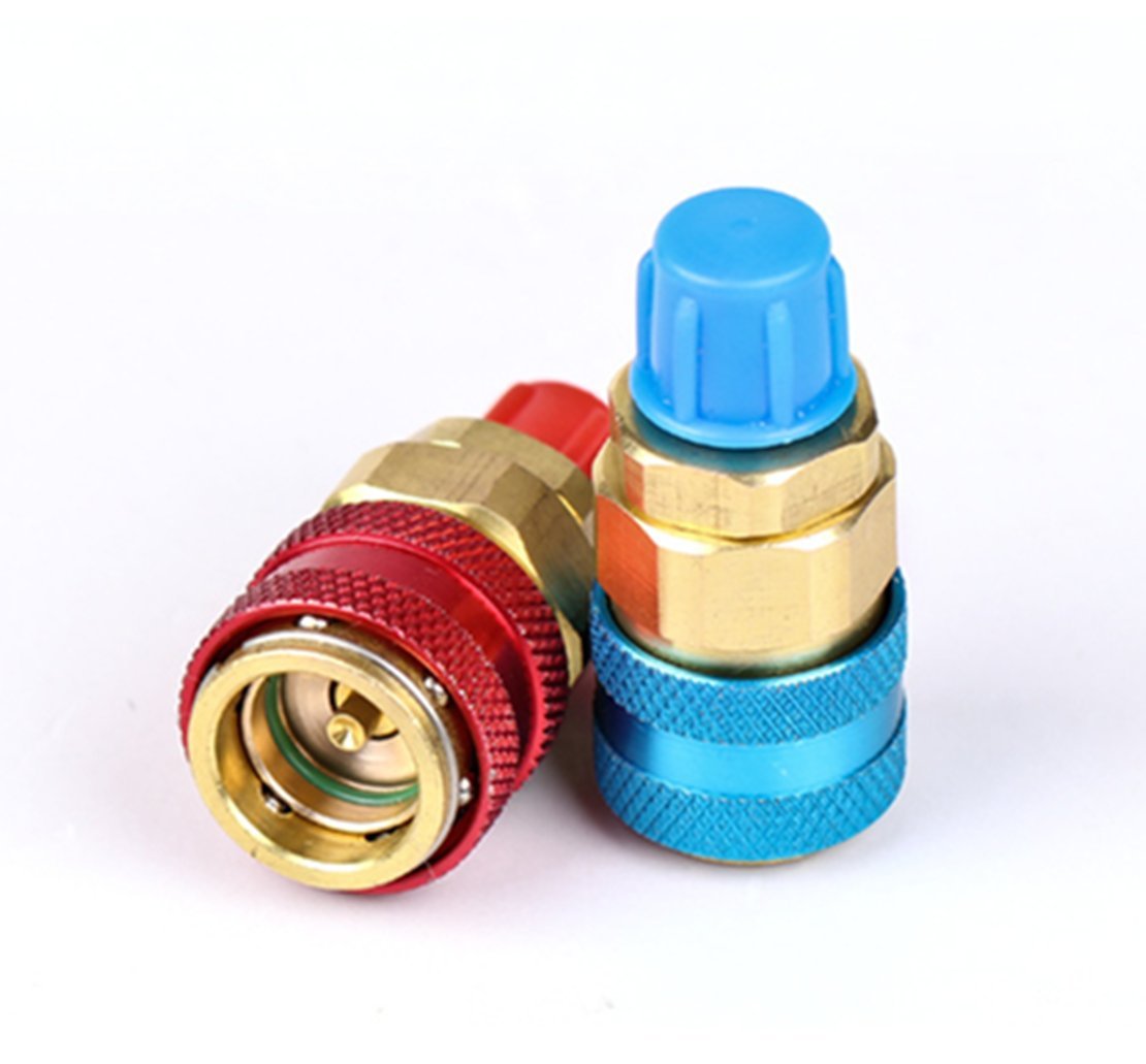 OnRoad R134a Car Air Conditioning Adapter Fittings Quick Change Coupler