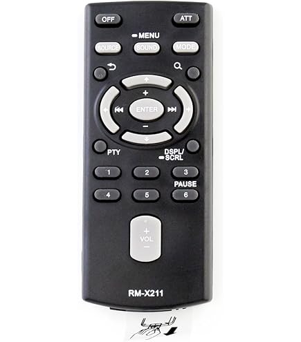 Amazon.com: New RMX211 RM-X211 Replaced Remote Control Fit for