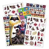 DC Comics Batman v Superman: Dawn of Justice Stickers, 300 Pieces