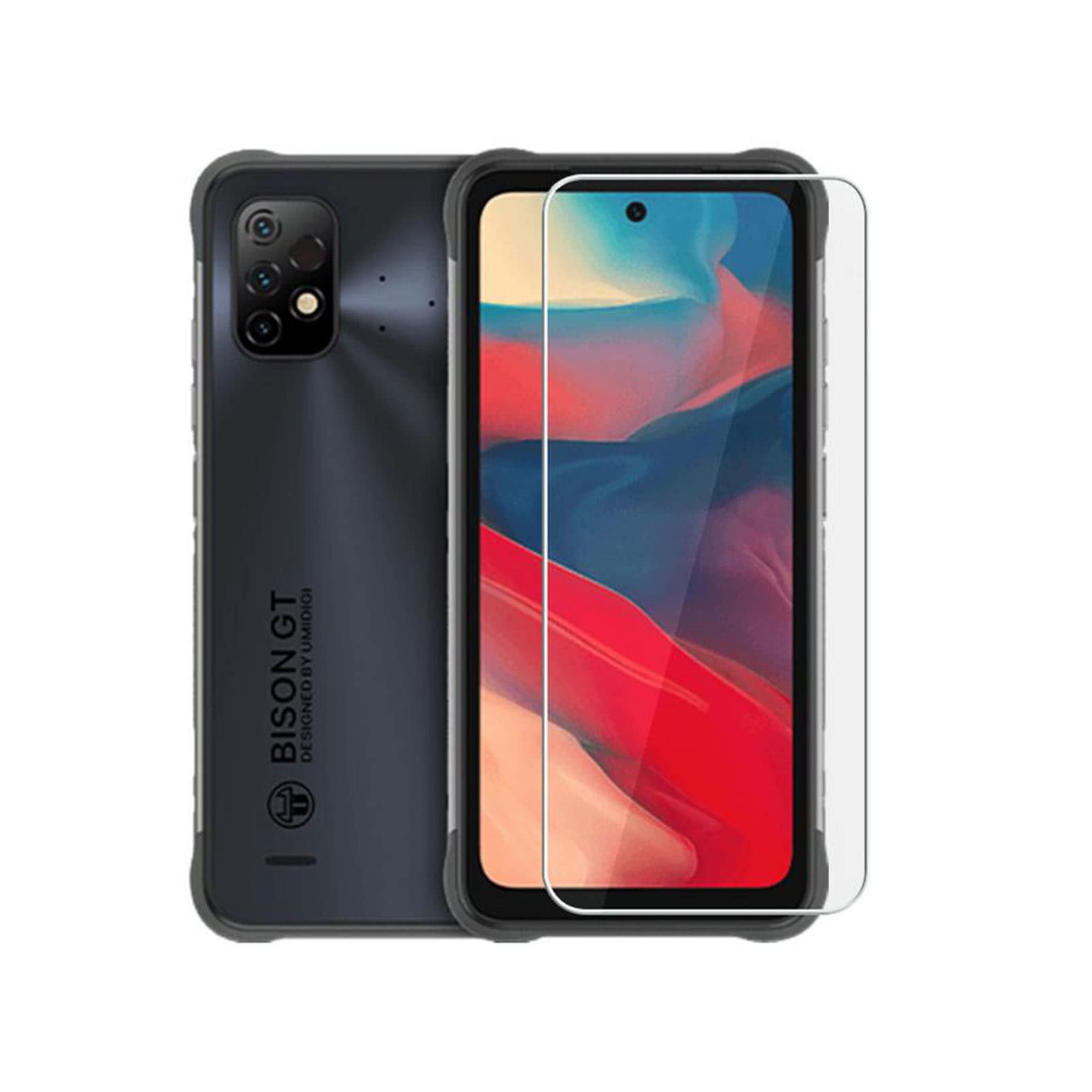 ZXFHN [4 Pack Screen Protector for Umidigi Bison GT2 Pro 5G(6.50"),9H Hardness - HD - 2.5D Edge - Bubble Free - Scratch Resistant Screen Protector for Umidigi Bison GT2 Pro 5G(6.50")