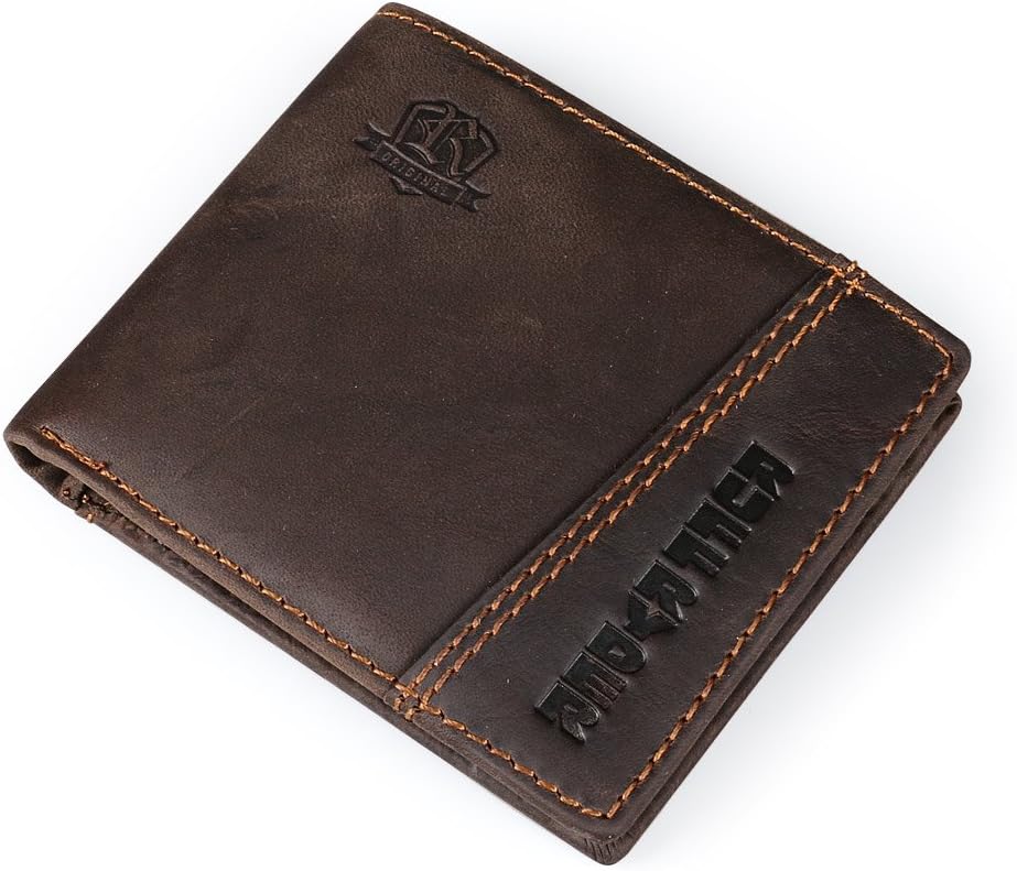 Designer Wallet For Men Genuine Leather Men Wallet With Coin Pocket Q024