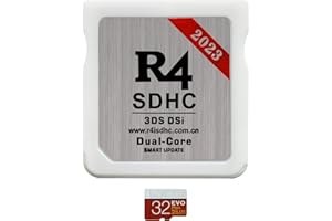 BORCHAM 2023 𝐒𝐃𝐇𝐂 𝐖𝐨𝐨𝐝 Version Plus Card for NDSI NDS 3DS 2DS New 2DS New 3DS,R4 Video Games Memory Card,No Game timebomb