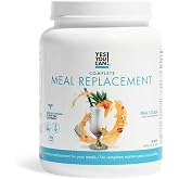 Yes You Can! Complete Meal Replacement, Pina Colada, 20g Protein | 20g protein, 0g added sugars, 20 vitamins &amp; minerals, all-in-one complete nutrition shake powder