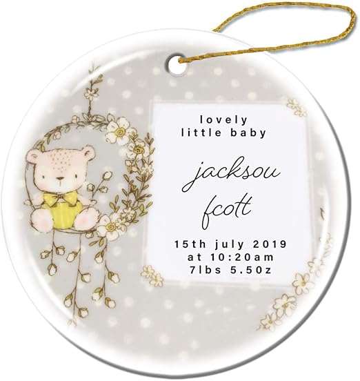 personalised new baby boy gifts