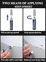 SYOAUTO Lunar Silver NH830M Touch Up Paint Fit for